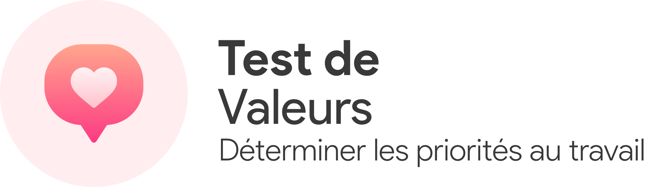 Logo du test de valeurs
